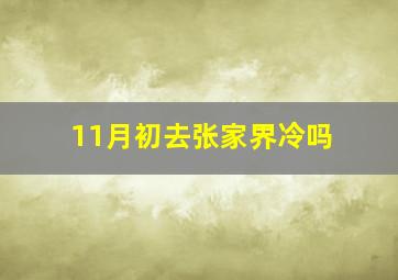 11月初去张家界冷吗