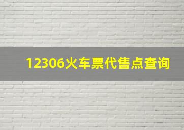 12306火车票代售点查询