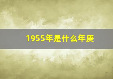 1955年是什么年庚