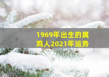 1969年出生的属鸡人2021年运势