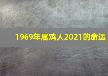 1969年属鸡人2021的命运