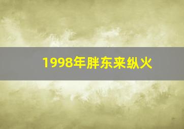 1998年胖东来纵火