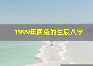 1999年属兔的生辰八字