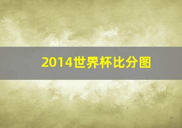 2014世界杯比分图