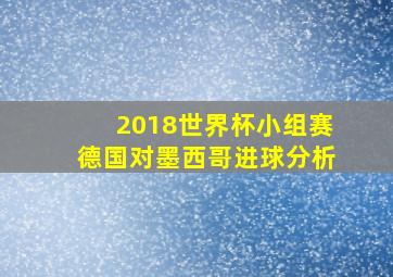 2018世界杯小组赛德国对墨西哥进球分析