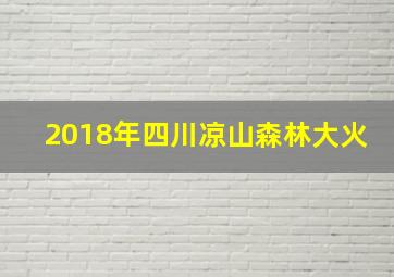 2018年四川凉山森林大火