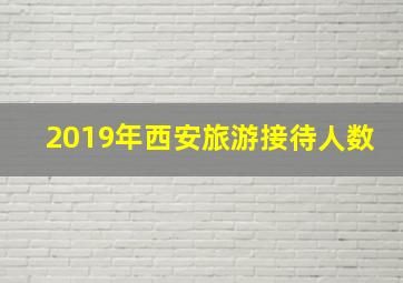 2019年西安旅游接待人数