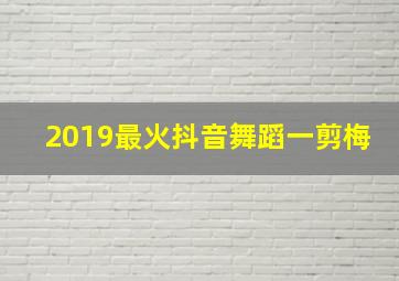 2019最火抖音舞蹈一剪梅