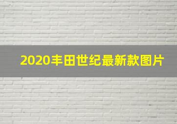 2020丰田世纪最新款图片