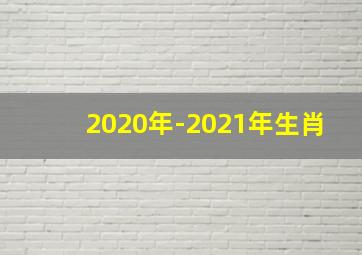 2020年-2021年生肖