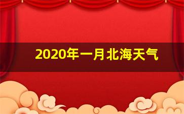 2020年一月北海天气