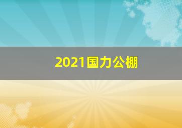 2021国力公棚