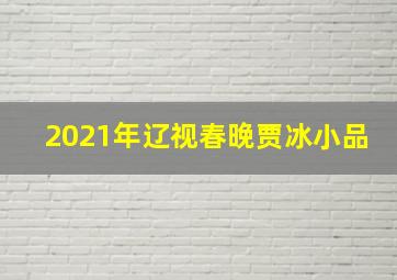 2021年辽视春晚贾冰小品