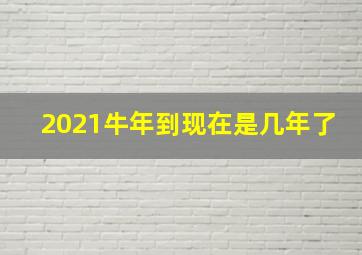 2021牛年到现在是几年了