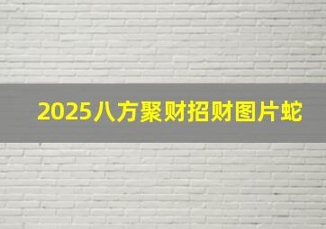 2025八方聚财招财图片蛇