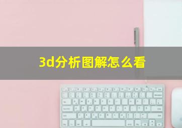 3d分析图解怎么看