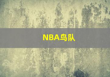 NBA鸟队