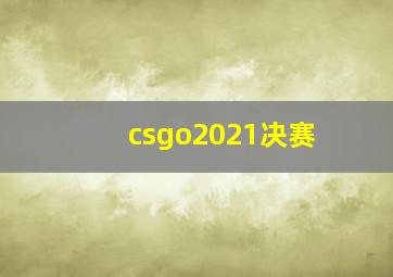 csgo2021决赛