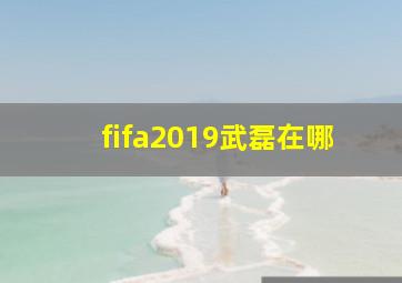 fifa2019武磊在哪