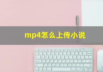 mp4怎么上传小说