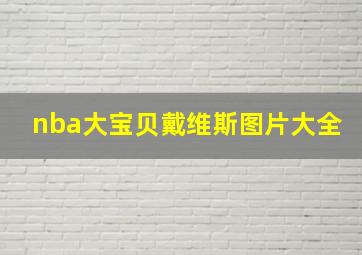 nba大宝贝戴维斯图片大全