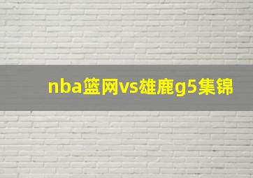 nba篮网vs雄鹿g5集锦