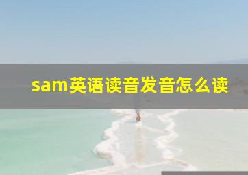 sam英语读音发音怎么读