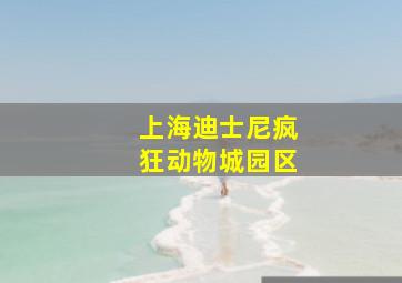 上海迪士尼疯狂动物城园区