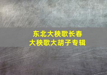 东北大秧歌长春大秧歌大胡子专辑