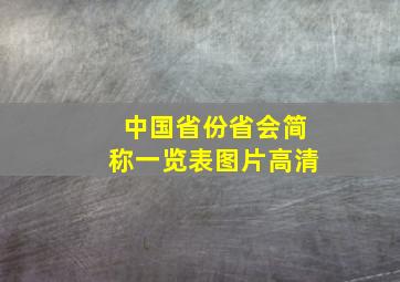 中国省份省会简称一览表图片高清