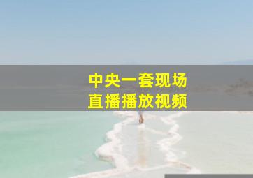 中央一套现场直播播放视频