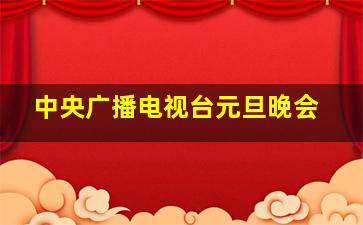 中央广播电视台元旦晚会