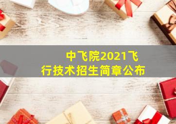 中飞院2021飞行技术招生简章公布