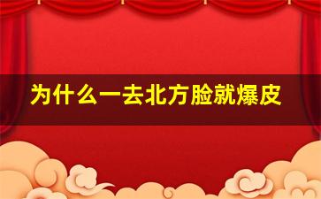 为什么一去北方脸就爆皮