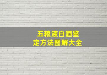 五粮液白酒鉴定方法图解大全