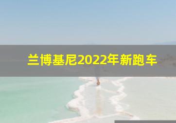 兰博基尼2022年新跑车