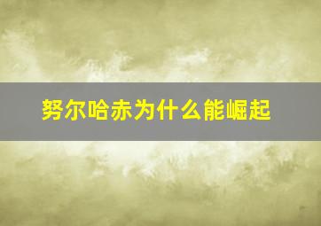 努尔哈赤为什么能崛起