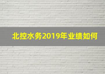 北控水务2019年业绩如何