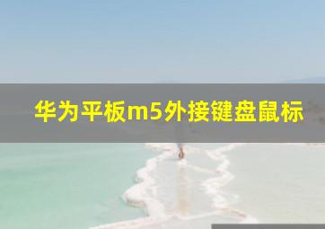 华为平板m5外接键盘鼠标