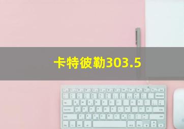 卡特彼勒303.5