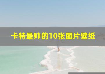 卡特最帅的10张图片壁纸