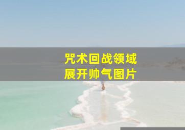 咒术回战领域展开帅气图片