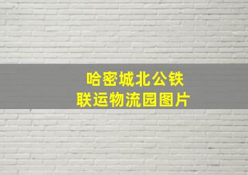 哈密城北公铁联运物流园图片