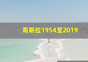 哥斯拉1954至2019