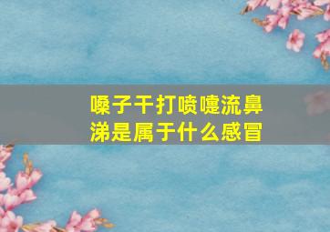 嗓子干打喷嚏流鼻涕是属于什么感冒