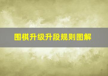 围棋升级升段规则图解