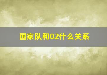 国家队和02什么关系