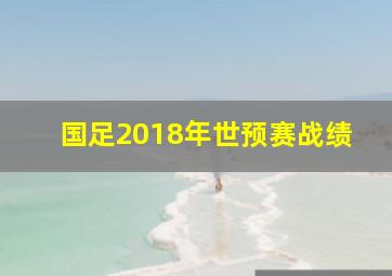 国足2018年世预赛战绩