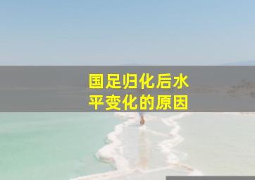 国足归化后水平变化的原因