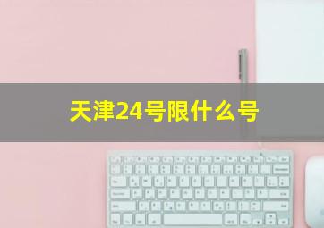 天津24号限什么号